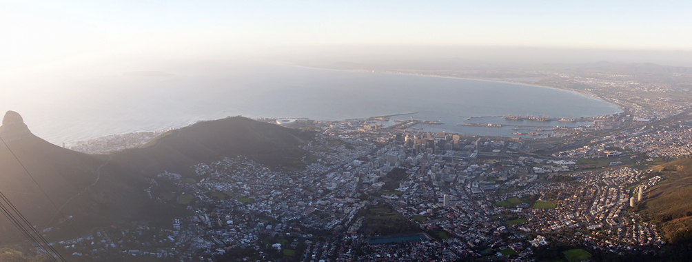 Ein Blick auf Kapstadt